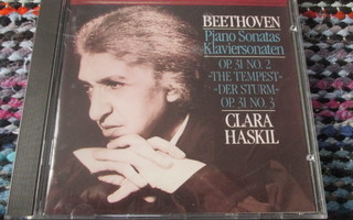 Beethoven: Pianosonaatit 17 & 18. Clara Haskil. Philips CD