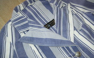 VINTAGE 70-luvun sininen takki bleiseri jakku 70s retro S M