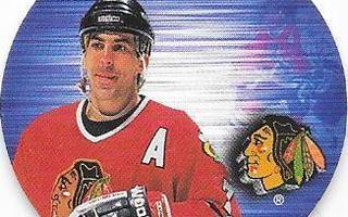 1995-96 NHL Pogs #70 Chris Chelios Chicago Blackhawks