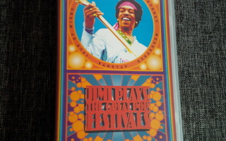 Jimi Hendrix plays the great pop festivals (VHS)