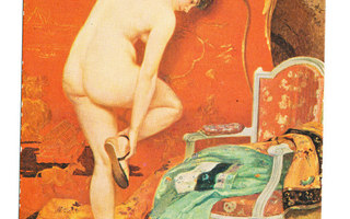H MONTASSIER - "La sandale"- alaston nainen