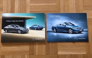 Esite Mercedes E-sarjan Coupe ja Cabriolet, C207/A207, 2011