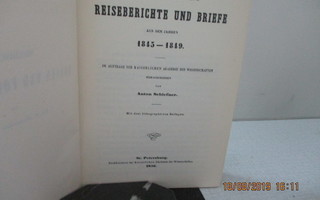 M.A.  Castren´s Reiseberichte und Briefe 1845-49, 1856