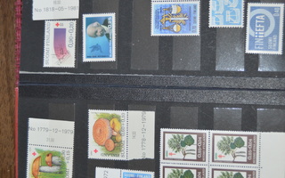 Suomi, käyttämättömiä postimerkkejä 1959, 1966 - 1988, Lape