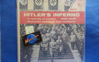 HITLER'S INFERNO - IN WORDS, IN MUSIC EX-/EX U.S -53 LP