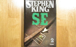 STEPHEN KING Se 2 * 1.p. 1988 TAMMI SID/KANSIPAPERIT * kauhu