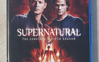 Supernatural: Kausi 5 (2009 - 2010) Blu-ray (UUSI)