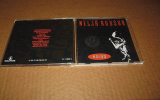 Neljä Ruusua CD Haloo  v.1992 UUDENVEROINEN !