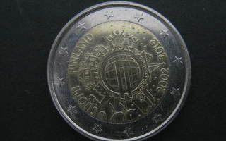 2 e  Euro 10 vuotta 2002-2012 Suomi