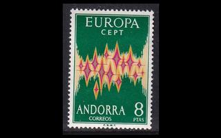 Andorra Sp 71 ** Europa (1972)