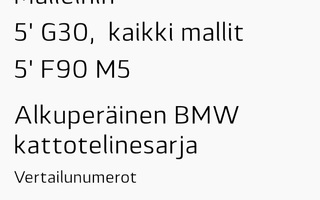 BMW kattotelinesarja