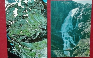 Geirangerfjord/Trollstigen Norge/Norja postcards