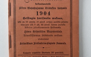 Almanakka 1904