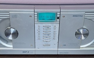 Radio/CD/C-kasettisoitin Welltech