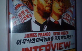 (SL) UUSI! DVD) The Interview * James Franco  2014