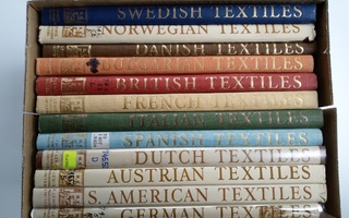 Textiles -kirjasarja 12 kirjaa