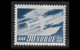 Norja 451 ** SAS 10v (1961)