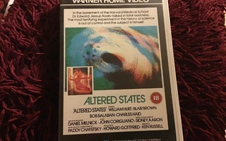 ALTERED STATES VHS