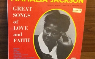 MAHALIA JACKSON Great song of love and faith HM 533 1967 GB