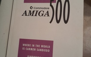 School commodore Amiga 500 manual rare