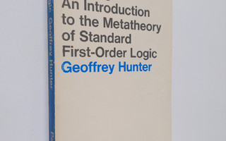Geoffrey Hunter : Metalogic : an introduction to the meta...