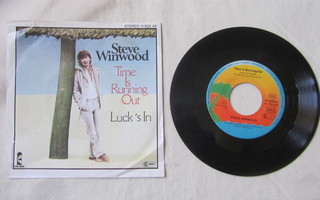Steve Winwood:Time Is Running Out  7" single  1977