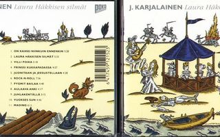 J. KARJALAINEN  . CD-LEVY . LAURA HÄKKISEN SILMÄT