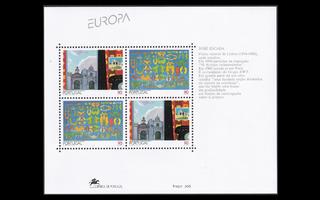 Portugali 1959-60BL93 ** Europa nykytaide (1993)