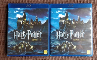Harry Potter 1-8 Bluray kokoelma