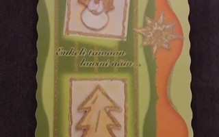 Enkeli Taivaan Lausui Näin.. (paketti 15) (joulukortti)