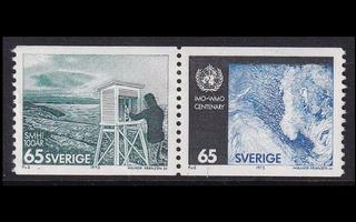 Ruotsi 806-7p ** Meteorologia (1973)