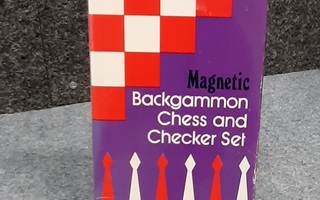 Shakki /Backgammon magneetti nappulat uudenveroinen