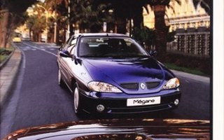 Renault Megane Coupe ja Cabriolet -esite, 1999