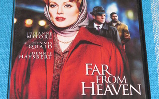 Dvd - Far from Heaven Far from - Todd Haynes -elokuva 2002