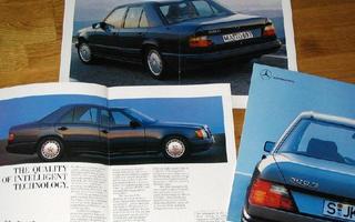 1989 Mercedes-Benz diesel-mallit esite - KUIN UUSI - 40 siv