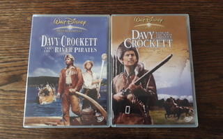 Davy Crockett 2kpl DVD Suomijulkaisut