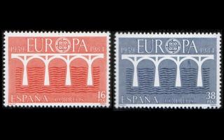 Espanja 2633-4 ** Europa (1984)