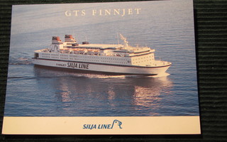Silja Line. GTS Finjet. Laivapostikortti