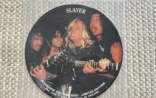 Slayer interview picture disk 1986