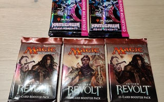 MTG 2x Kamigawa Collector 3x Aether Revolt