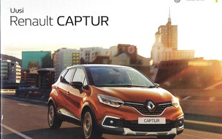 2017 Renault Captur esite - suom - KUIN UUSI -  28 sivua