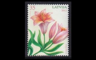 Latvia 828 ** Kukkia lilja (2012)