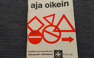 Aja oikein -vihkonen, Talja, 1962