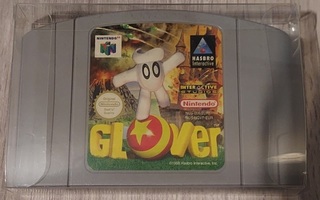 * Glover N64 + Uusi Suojakotelo PAL Lue Kuvaus