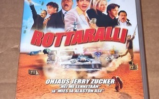 ROTTARALLI -  RAT  RACE   VHS 2001 KOMEDIA