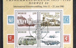 Norja 1980 - Norwex 80 blokki  epl