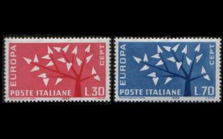 Italia 1129-30 ** Europa (1962)