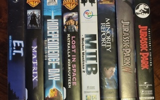 Sci-fi VHS paketti