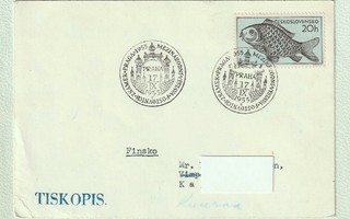 Prahan kv. postimerkkinäyttelyn erikoisleima 1955