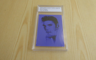 Elvis Presley 2022-2023 Custom Cards Legends ja kotelo